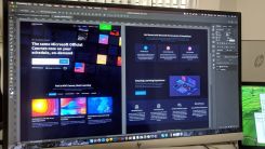 Adobe Photoshop on desktop monitor unsplash