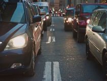 Cars on road