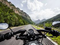 motorcycle on road