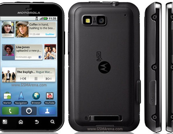 Motorola Defy: Water Resistance Early On