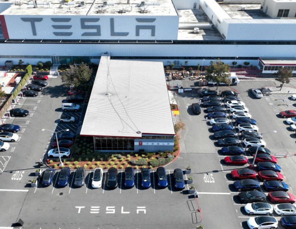 Tesla in Fremont, California