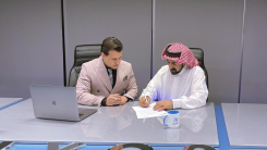 Mikail Emre Caliskan, CEO of Bixos Inc., signed an investment agreement of 18 million dollars with Faisal Al Meshari