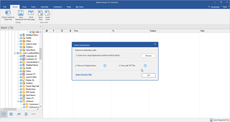 Step 3: Choose the File Format and Location