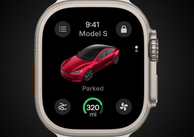 Tesla Apple Watch App